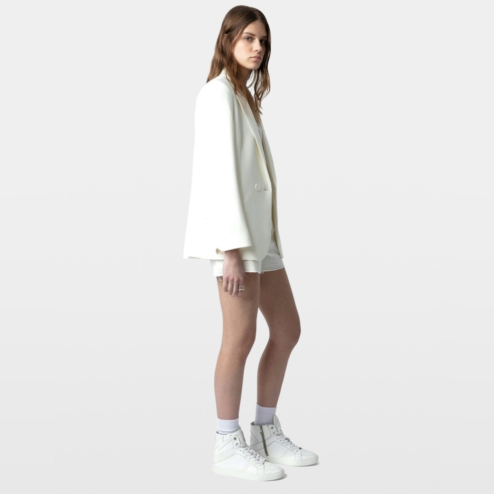 Zadig and Voltaire ZV1747 High Flash Sneakers - EU 38